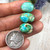 26.85 cts. Sonoran Gold Turquoise Cabochon set