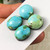 Sonoran Gold Turquoise Cabochon Earrings set