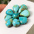 Sonoran Gold Turquoise Cabochon Cluster Set