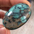 52.05 CTs. High dome Desert Bloom Variscite Cabochon 