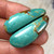 30.65 CTs. Turquoise Mountain Turquoise Cabochon pair 