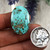 Natural Blue Gem / Battle Mountain Turquoise Cabochon Oval Shape