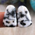 21 CTs. Natural White Buffalo Cabochon Pair 