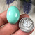 21.7 CTs. Natural Desert Bloom Variscite Cabochon 