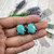 Kingman Turquoise Post Earrings