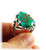 SOLD - Sonoran Gold Turquoise and Silver Ring Size 6.5