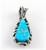 Water Web Kingman Turquoise Pendant