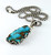 Turquoise Mountain Turquoise pendant necklace