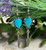 Castle Dome Turquoise Dangle Earrings
