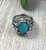 Amazonite Ring for Women Size 3.5