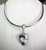 White Buffalo Sterling Silver Necklace