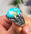 Size 10 Blue Turquoise ring