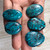 Free form Hubei Turquoise Cabochon 