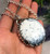 Lost wax style Dendritic Opal necklace