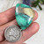 29.70 cts. Desert Bloom Variscite cabochon 