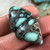 SOLD - 24.20 cts. Natural Angel Wing Variscite cabochon pair 