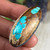 SOLD - Royston Ribbon Turquoise Cabochon 