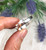 Sterling Silver band ring inlaid with Sleeping Beauty Turquoise from Globe, Arizona USA