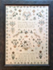 Caroline Sayer 1834 Sampler - Cross Stitch Patten Caroline Sayer 1834 Sampler - Cross Stitch Patten