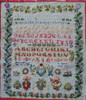 Marie Flavin 1872 Sampler - Cross Stitch Pattern Marie Flavin 1872 Sampler - Cross Stitch Pattern