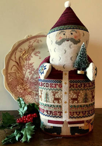 Sampler Santa Standup - Cross Stitch Pattern