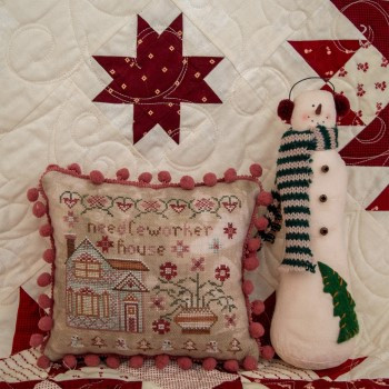 Needleworker House Cross Stitch Pattern