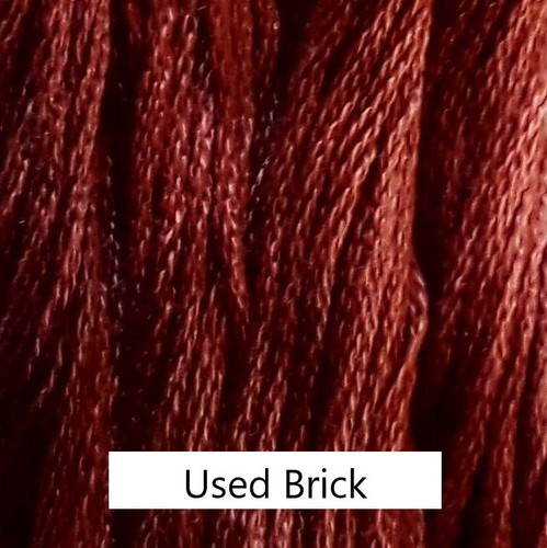 CC - Classic Colorworks - Over Dyed 100% Cotton Embroidery Floss - Used Brick