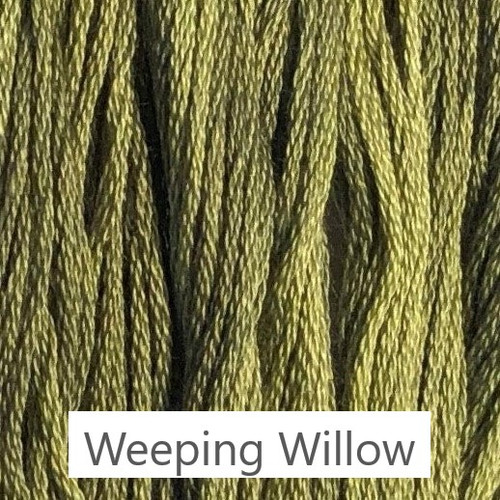 CC - Classic Colorworks - Over Dyed 100% Cotton Embroidery Floss - Weeping Willow