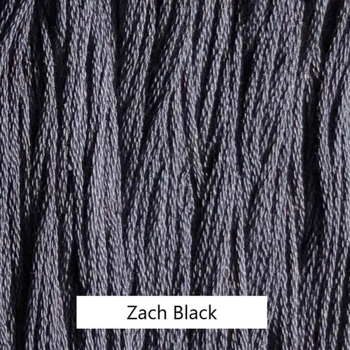 CC - Classic Colorworks - Over Dyed 100% Cotton Embroidery Floss - Zach Black #110