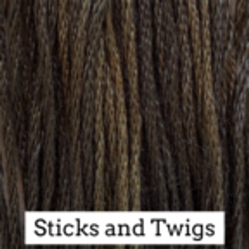 CC - Classic Colorworks - Over Dyed 100% Cotton Embroidery Floss - Sticks & Twigs