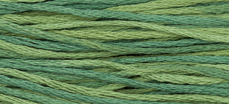 WDW - Weeks Dye Works Over Dyed Embroidery Floss - Blue Spruce #076