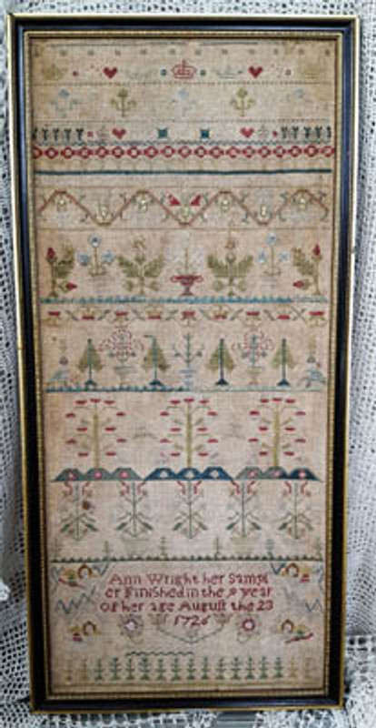 Ann Wright 1726 - Cross Stitch Pattern