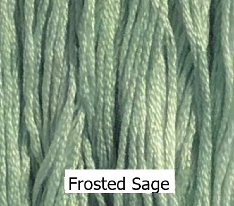 CC - Classic Colorworks - Over Dyed 100% Cotton Embroidery Floss - Frosted Sage #068