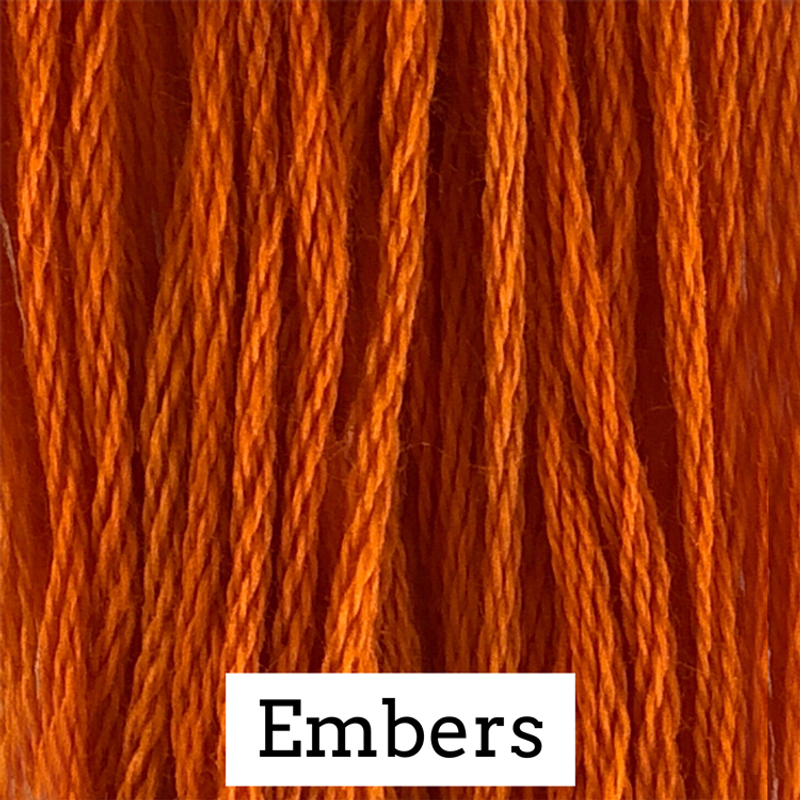 CC - Classic Colorworks - Over Dyed 100% Cotton Embroidery Floss - Embers #213