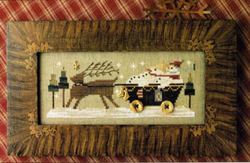 Country Spirits - Delivering Winter - Cross Stitch Pattern