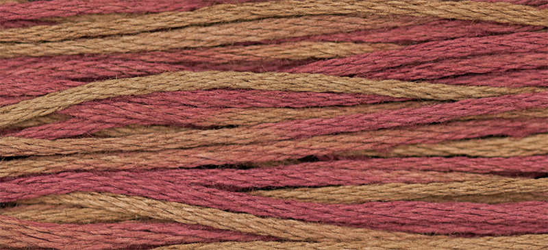 WDW - Weeks Dye Works Over Dyed Embroidery Floss - Rust #1326