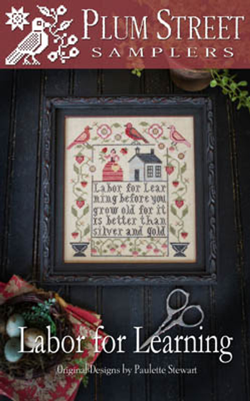 Labor For Learning Sampler - Cross Stitch Pattern