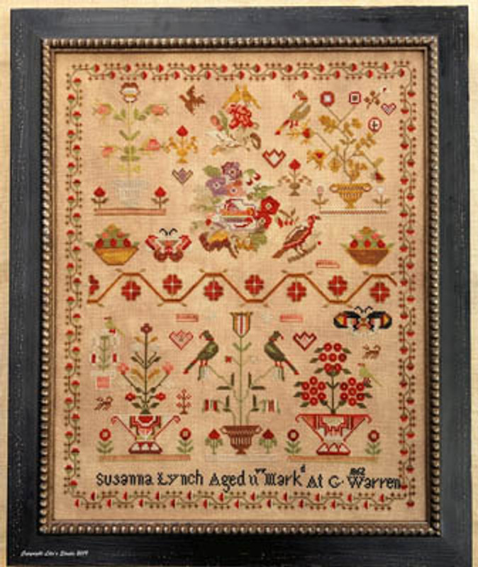 Susanna Lynch 1862 Sampler - Cross Stitch Pattern