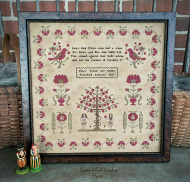 Mary Wood 1837 Sampler - Cross Stitch Pattern