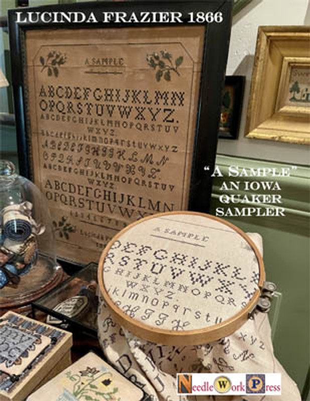 Lucinda Frazer 1866 Sampler - Cross Stitch Pattern