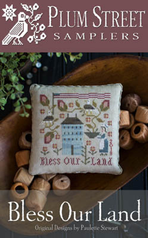 Bless Our Land - Cross Stitch Pattern