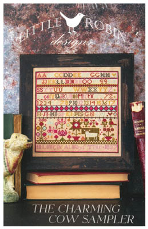 The Charming Cow Sampler - Cross Stitch Pattern