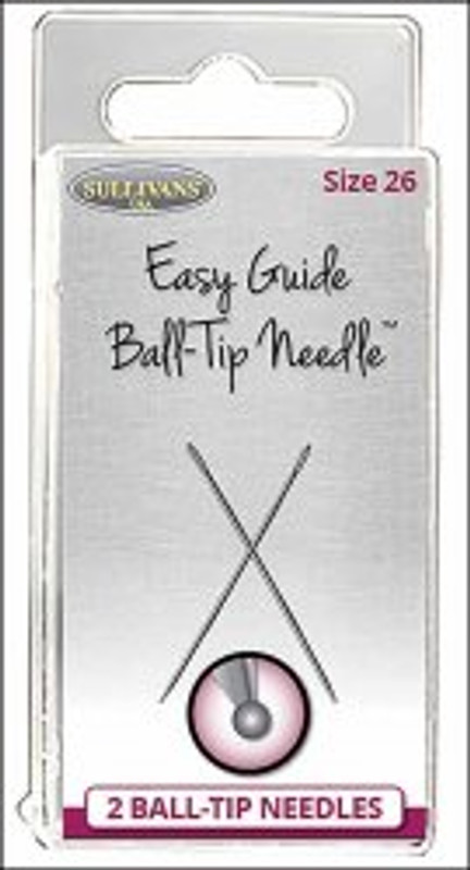 Easy Guide Ball Tip Needle -  Size 26 Pack of 2