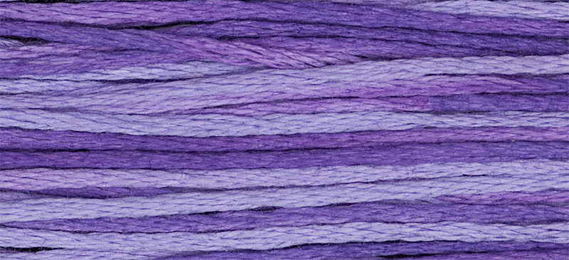 WDW - Weeks Dye Works Over Dyed Embroidery Floss - Peoria Purple #2333