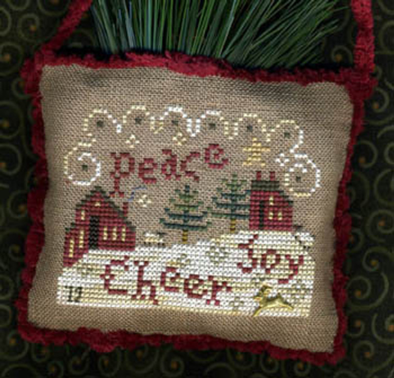 Sampler Ornament - Spirit of Christmas 2012 - Cross Stitch Pattern