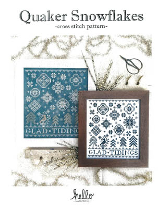 Quaker Snowflakes - Cross Stitch Pattern