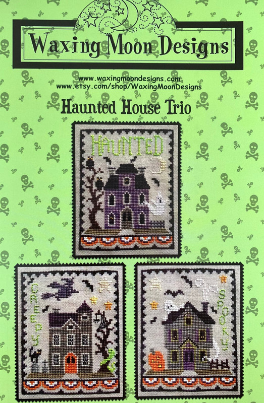 Haunted House Trio - Cross Stitch Pattern 