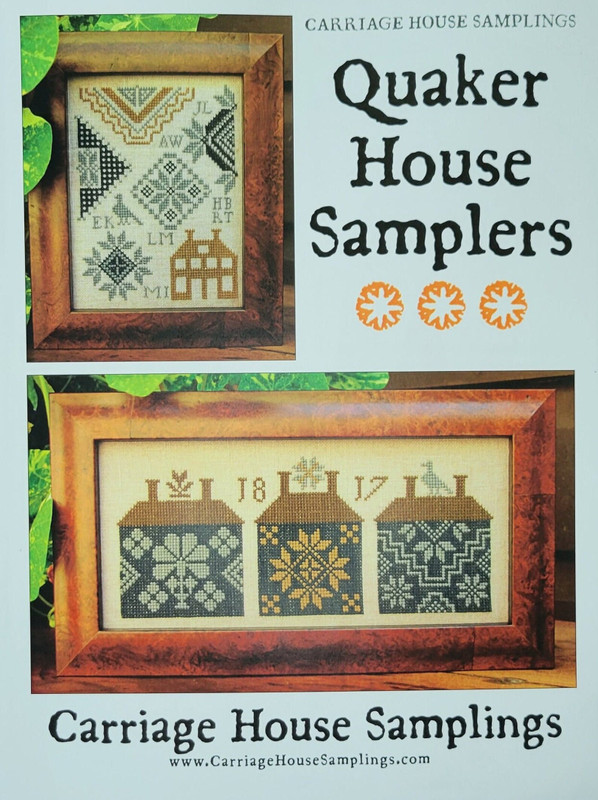 Quaker House Samplers - Cross Stitch Pattern 