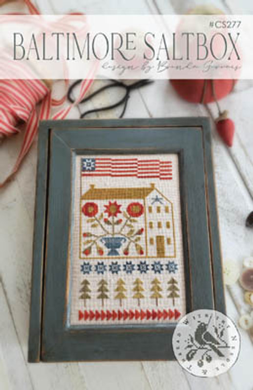 Baltimore Saltbox - Cross Stitch Pattern