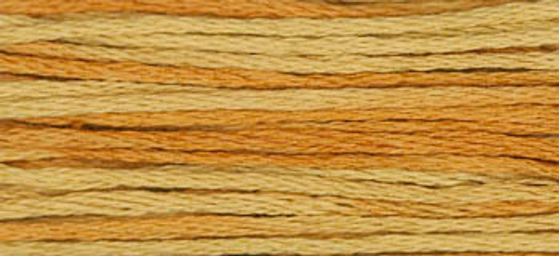 WDW - Weeks Dye Works Over Dyed Embroidery Floss - Amber #1224